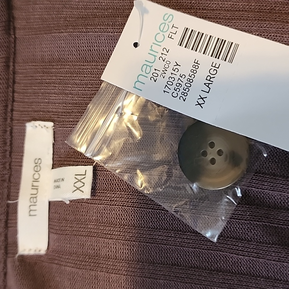 Maurices Button Up Cardigan - Picture 3 of 4